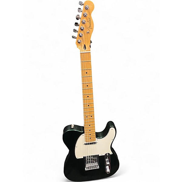 Used Fender Deluxe Player Telecaster w/ Duncan Quarter Pounder British Racing Green Solid Body Electric Guitar