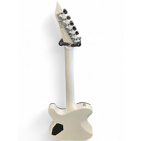 Used ESP LTD ECLIPSE CUSTOM NT Pearl White Solid Body Electric Guitar