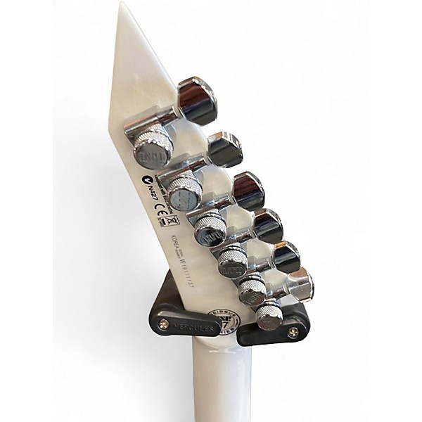 Used ESP LTD ECLIPSE CUSTOM NT Pearl White Solid Body Electric Guitar