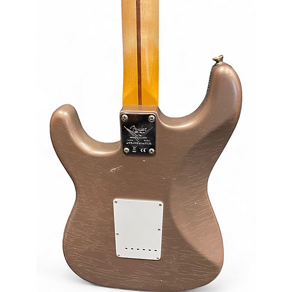 Used Fender Custom Shop LTD 54 Journeyman Stratocaster Relic Shoreline Gold Solid Body Electric Guitar