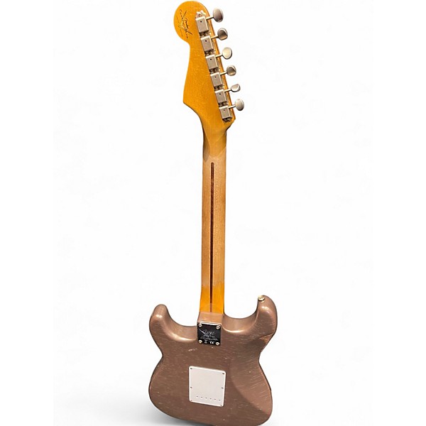 Used Fender Custom Shop LTD 54 Journeyman Stratocaster Relic Shoreline Gold Solid Body Electric Guitar