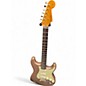 Used Fender Custom Shop 62 Journeyman Stratocaster Relic Aged Shoreline Gold Solid Body Electric Guitar