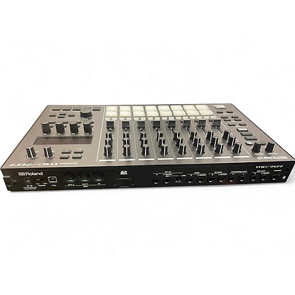 Used 2020s Roland MC-707 Groovebox Production Controller