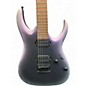 Used Ibanez rga42ex Black Aurora Burst Solid Body Electric Guitar