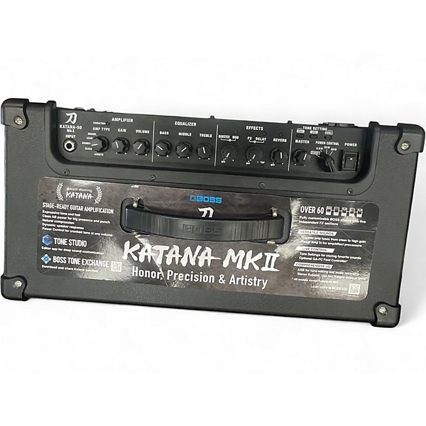 Used BOSS Katana KTN50 MKII 50W 1X12 Guitar Combo Amp
