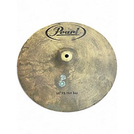 Used Pearl 14in 14 INCH HI HAT TOP Cymbal