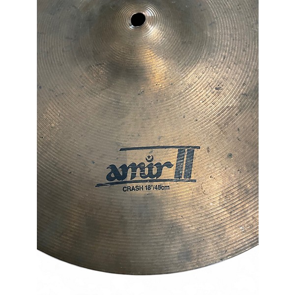 Used Zildjian 18in AMIR II 18 INCH CRASH Cymbal