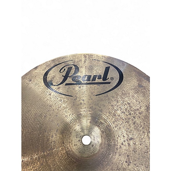 Used Pearl 14in 14 INCH HI HAT BOTTTOM Cymbal