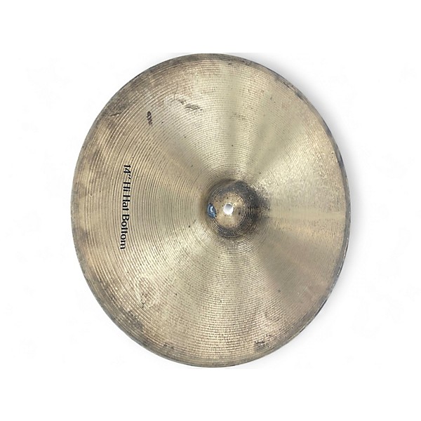 Used Pearl 14in 14 INCH HI HAT BOTTTOM Cymbal