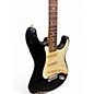 Used Fender 1995 Standard Stratocaster MIM Black Solid Body Electric Guitar