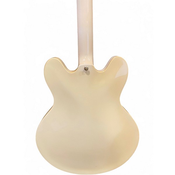 Used Epiphone Sheraton Antique White Hollow Body Electric Guitar
