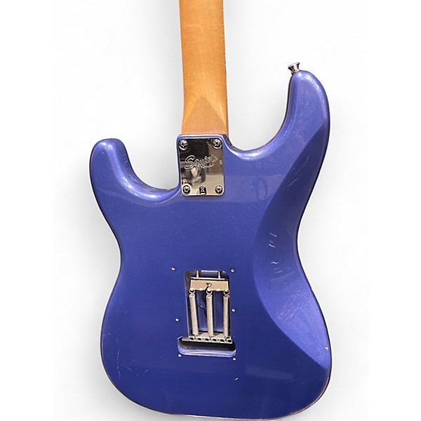 Used Squier Contemporary Stratocaster Purple Metallic Solid Body Electric Guitar