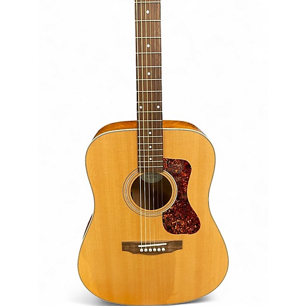 Used 2022 Guild D240E Vintage Natural Acoustic Electric Guitar