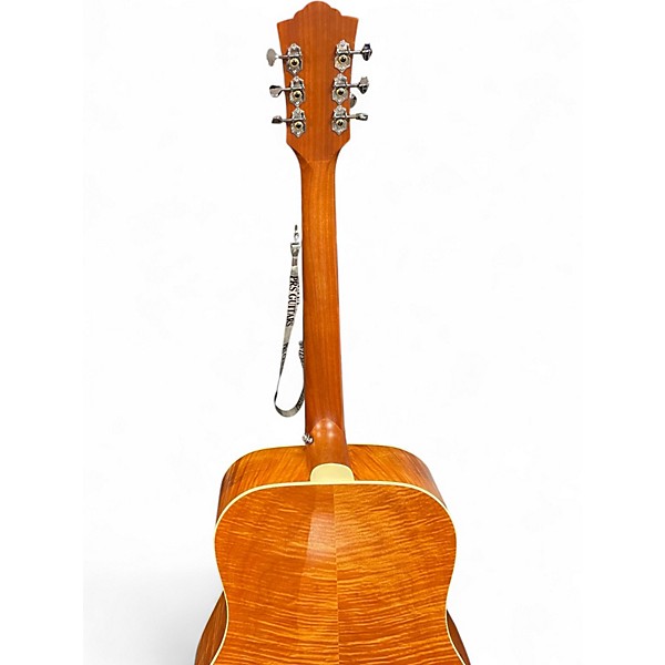 Used 2022 Guild D240E Vintage Natural Acoustic Electric Guitar