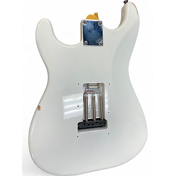 Used Vintage REISSUED SERIES Antique White Solid Body Electric Guitar