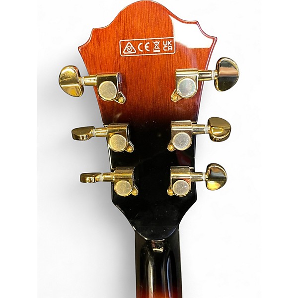 Used Ibanez AG95 Artcore Expressionist 2 Tone Sunburst Hollow Body Electric Guitar