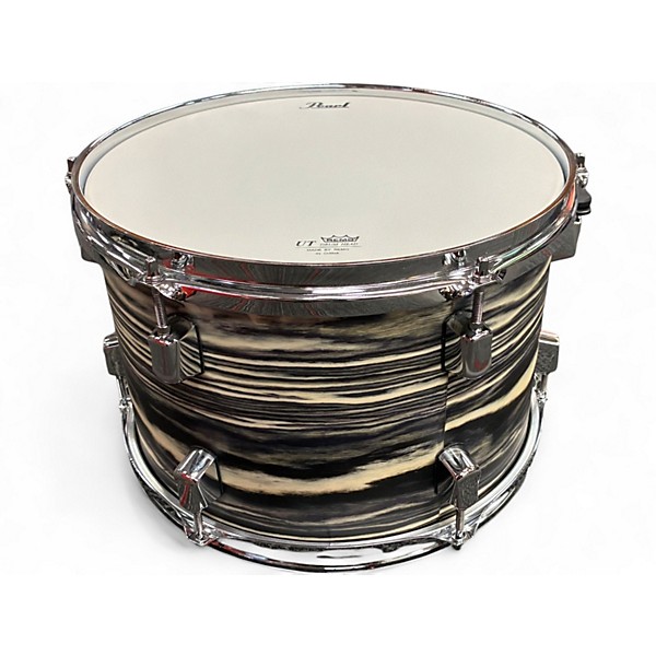 Used Pearl 3 Piece Decade Maple Bop zebra Drum Kit