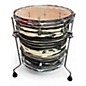 Used Pearl 3 Piece Decade Maple Bop zebra Drum Kit