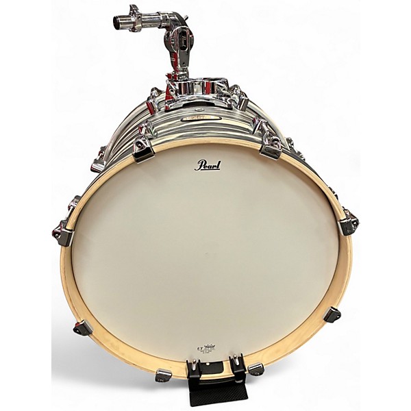 Used Pearl 3 Piece Decade Maple Bop zebra Drum Kit