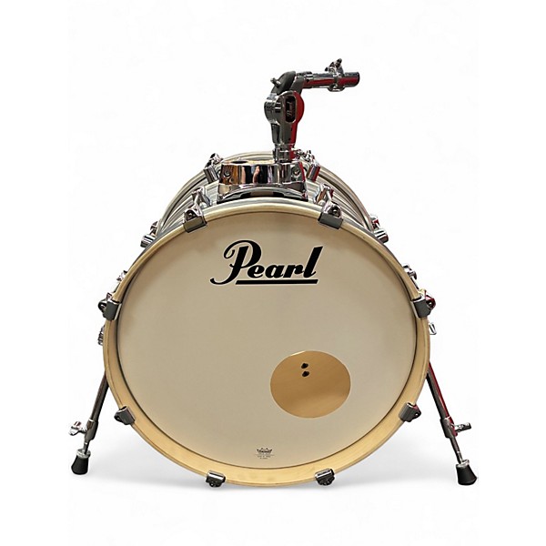 Used Pearl 3 Piece Decade Maple Bop zebra Drum Kit