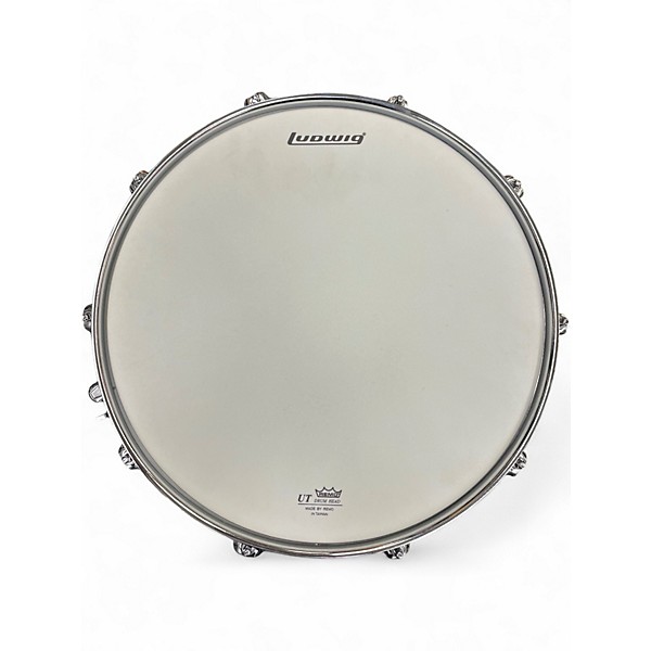 Used Ludwig 6.5X14 Universal Snare Amber Drum