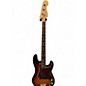 Used Fender American Standard Precision Bass Tobacco Burst Electric Bass Guitar thumbnail