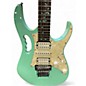 Used Ibanez JEM PREMIUM 70VSFG Seafoam Green Solid Body Electric Guitar