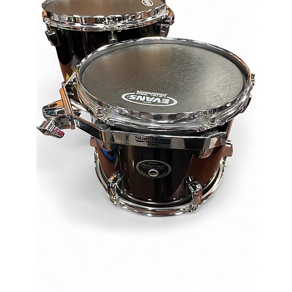 Used TAMA 6 Piece Silverstar DARK GRAIN Drum Kit