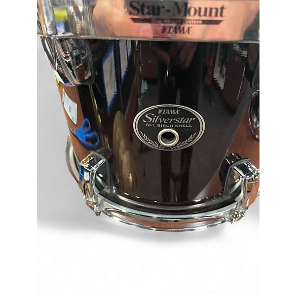 Used TAMA 6 Piece Silverstar DARK GRAIN Drum Kit