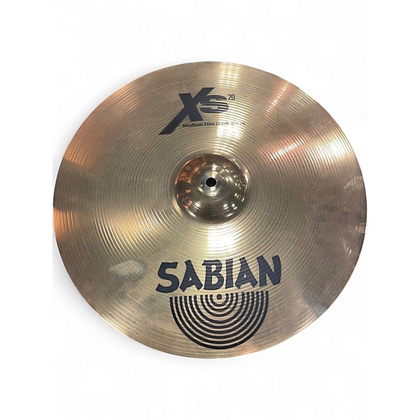 Used SABIAN 16in XS20 Medium Thin Crash Cymbal