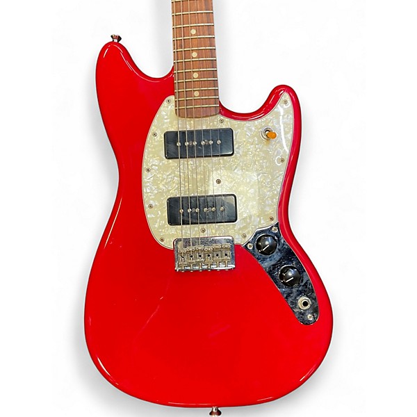 Used Fender Mustang RED Solid Body Electric Guitar