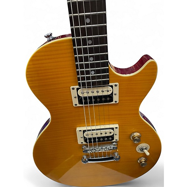 Used Epiphone Les Paul Special II Trans Amber Solid Body Electric Guitar
