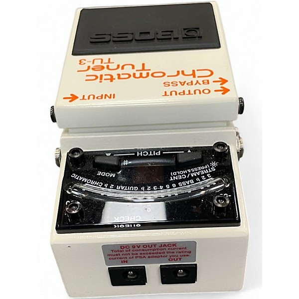 Used BOSS TU3 Chromatic Tuner Pedal