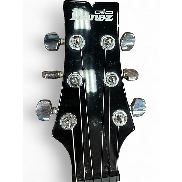 Used Ibanez GIO GAX70 Black Solid Body Electric Guitar