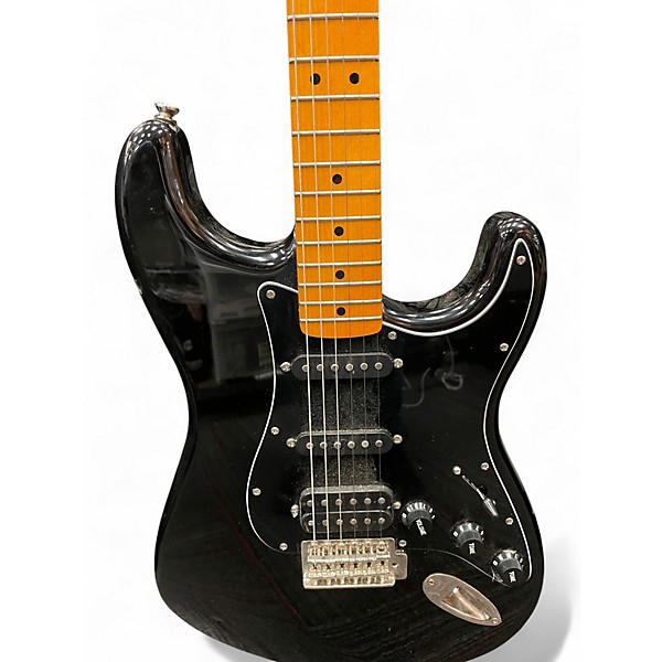 Used Squier CLASSIC VIBE 70S STRATOCASTER HSS Black Solid Body Electric Guitar