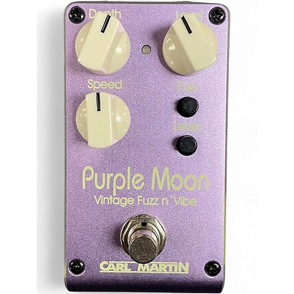 Used Carl Martin Purple Moon Vintage Fuzz N Vibe Effect Pedal