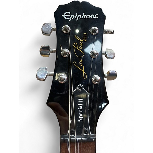 Used Epiphone Les Paul Special II 2 Tone Sunburst Solid Body Electric Guitar