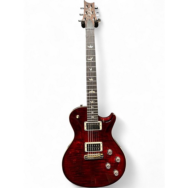 Used 2023 PRS Mark Tremonti Signature 10-Top Fire Red Burst Solid Body Electric Guitar