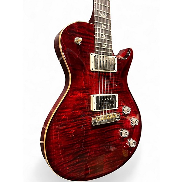 Used 2023 PRS Mark Tremonti Signature 10-Top Fire Red Burst Solid Body Electric Guitar