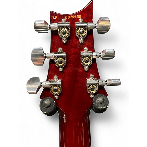 Used 2023 PRS Mark Tremonti Signature 10-Top Fire Red Burst Solid Body Electric Guitar
