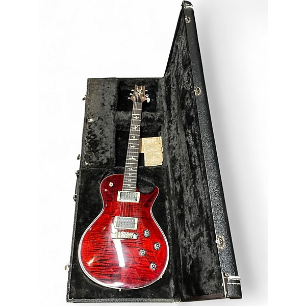 Used 2023 PRS Mark Tremonti Signature 10-Top Fire Red Burst Solid Body Electric Guitar