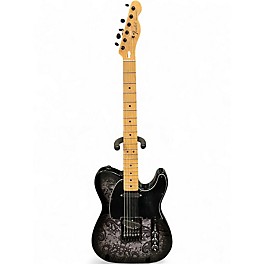 Used Fender FSR Telecaster Black Paisley Solid Body Electric Guitar