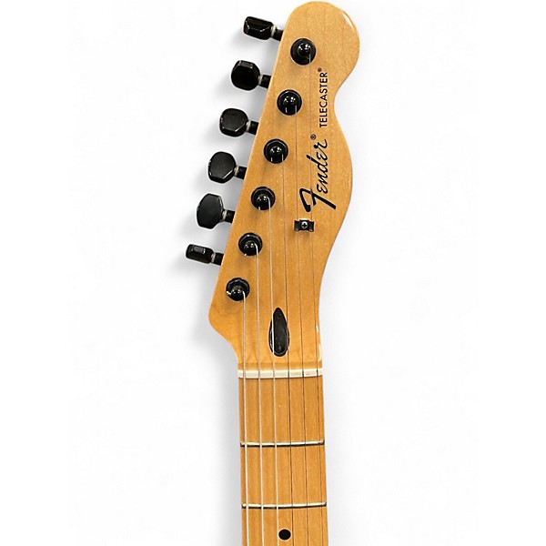 Used Fender FSR Telecaster Black Paisley Solid Body Electric Guitar