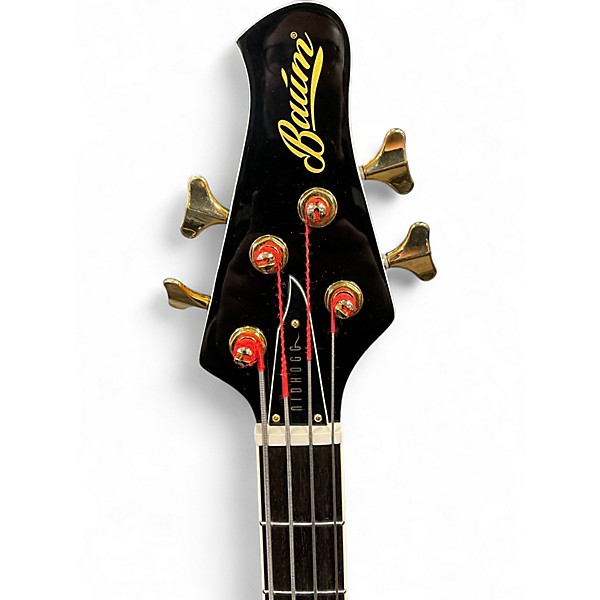 Used Baum Nidhogg Black Electric Bass Guitar