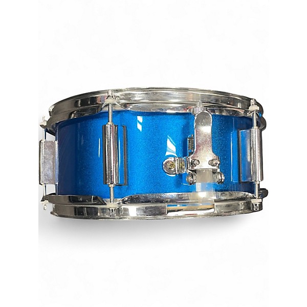 Used Ludwig 5X12 Accent CS Snare Electron Blue Metallic Drum