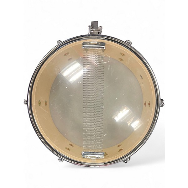 Used Ludwig 5X12 Accent CS Snare Electron Blue Metallic Drum