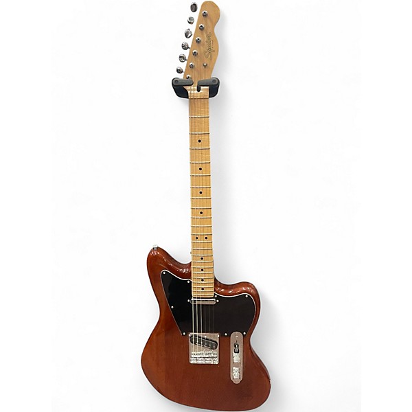 Used Squier Paranormal Telecaster Natural Solid Body Electric Guitar