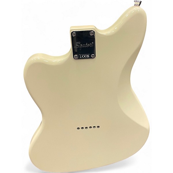 Used Squier Paranormal Offset Telecaster SJ Olympic White Solid Body Electric Guitar
