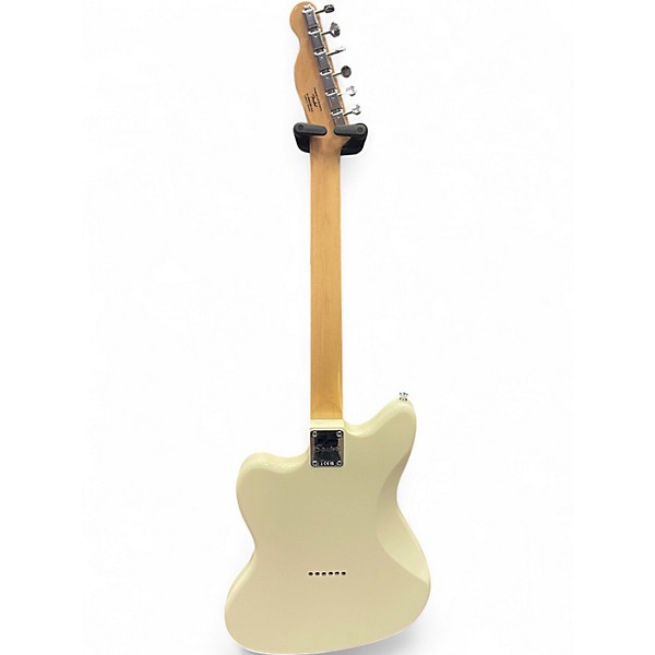 Used Squier Paranormal Offset Telecaster SJ Olympic White Solid Body Electric Guitar