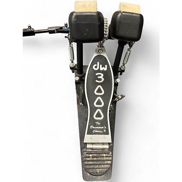 Used DW 3000 Series Double Double Bass Drum Pedal